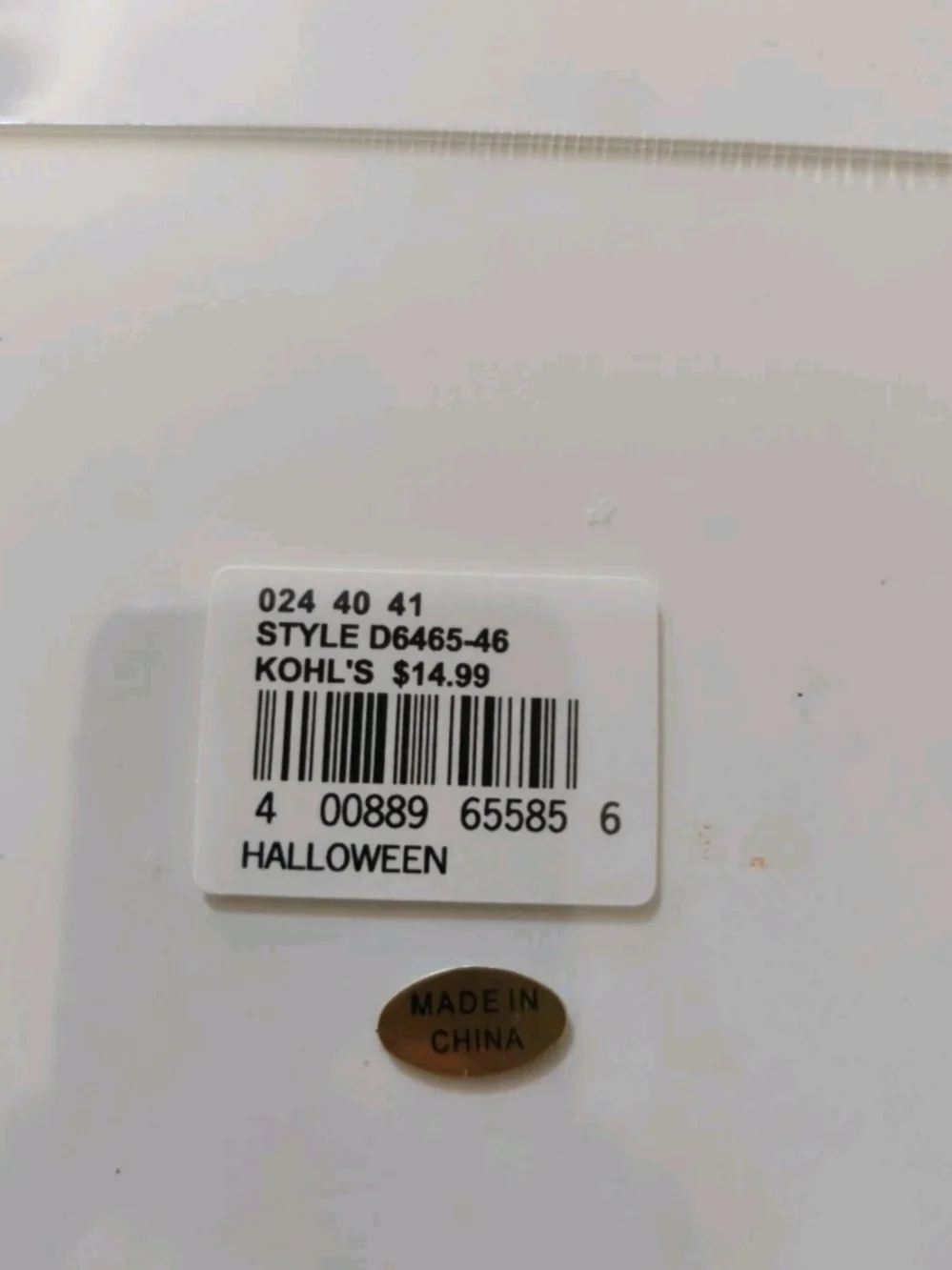 Kohl's Orange and Black Halloween Pumpkin Photo Frame